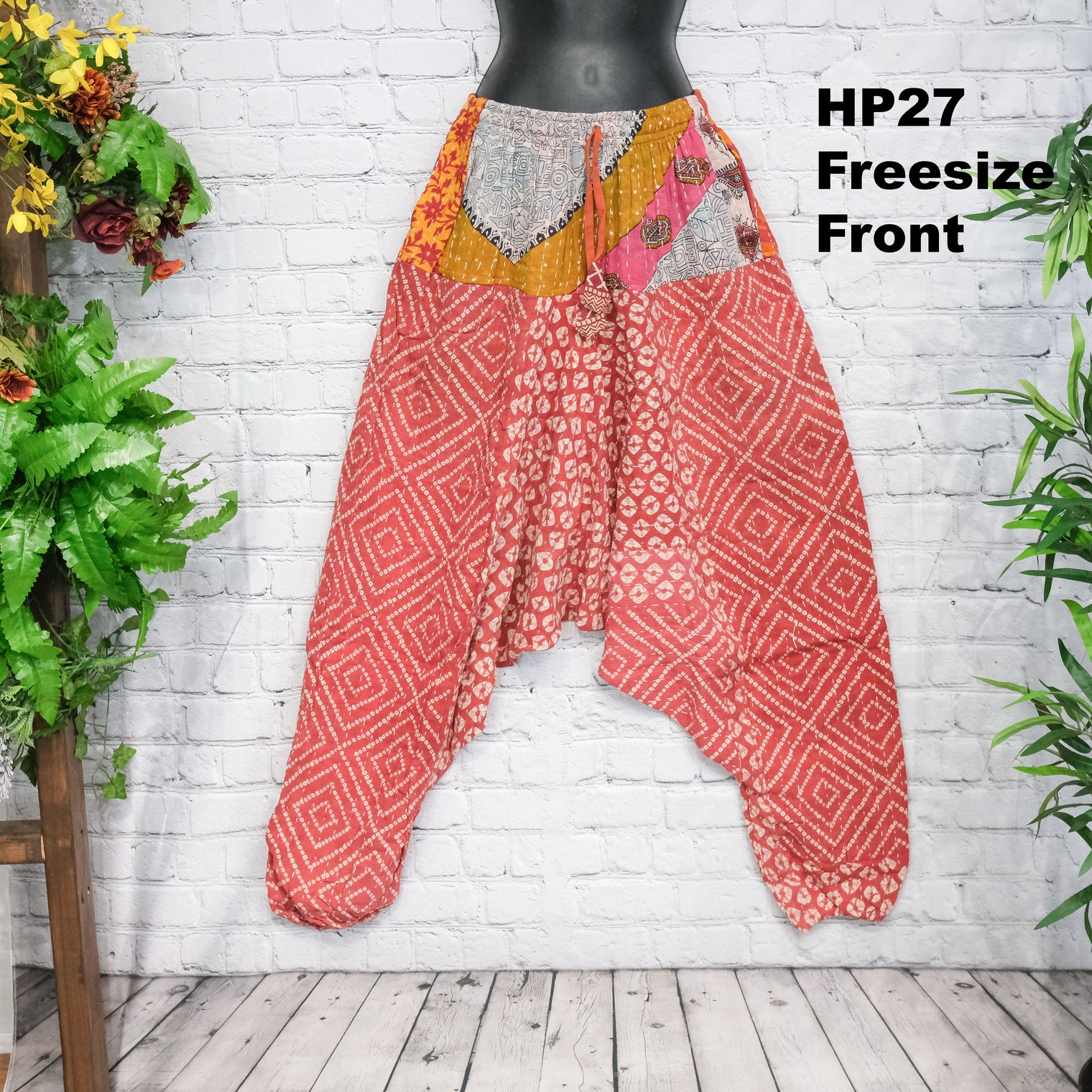 Kantha Harem Pants