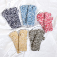 Knitted Handwarmer with Fleece Lining
