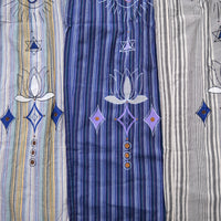 Mystic Evil Eye Stripe Cotton Pants