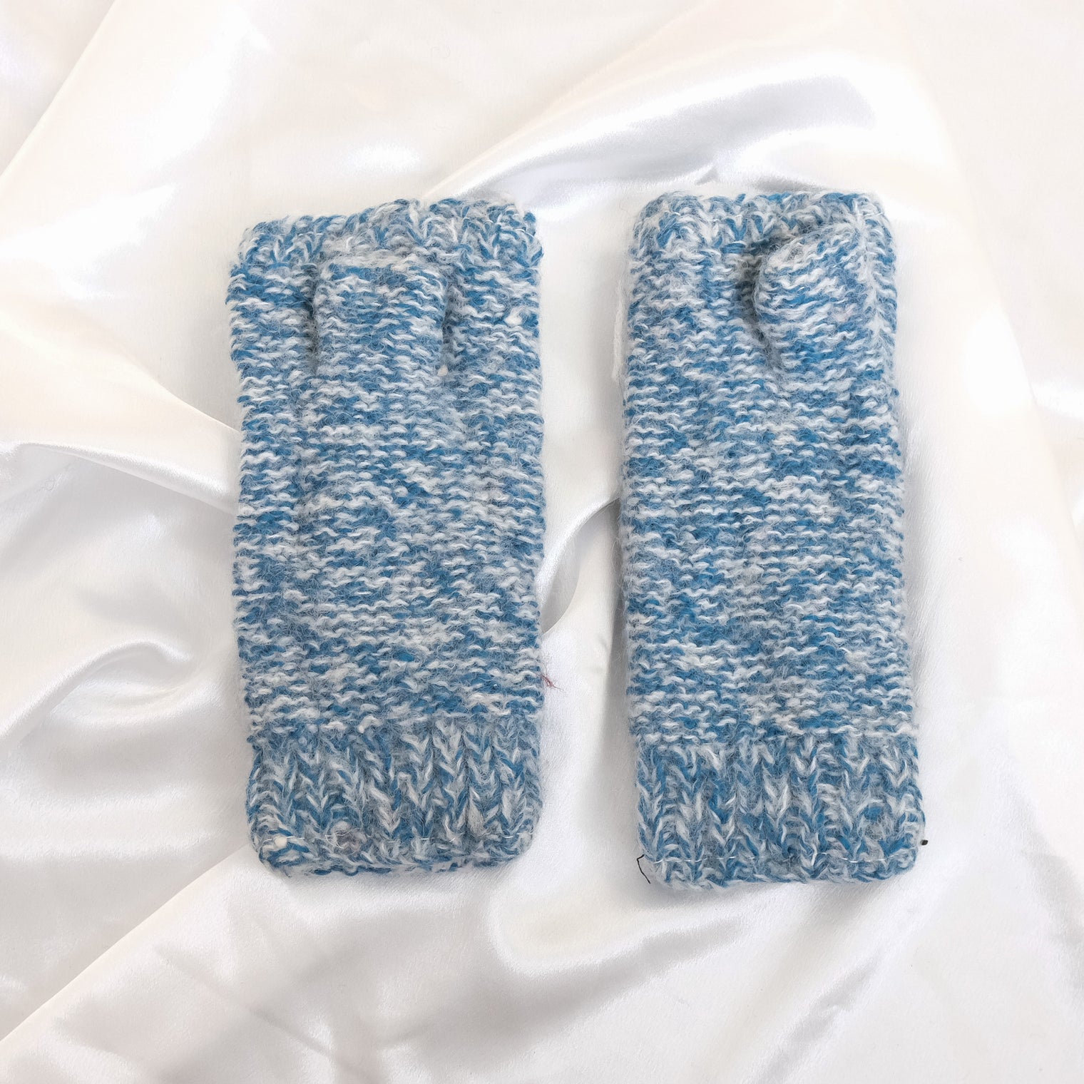 Knitted Handwarmer with Fleece Lining