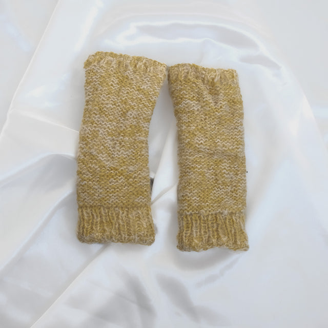 Knitted Handwarmer with Fleece Lining