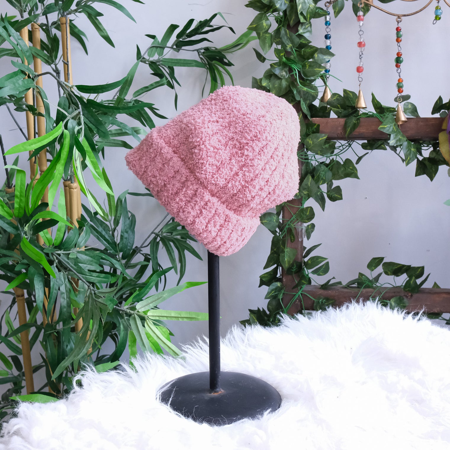 Soft Solid Color Fleece Lined Beanie