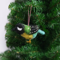 Handmade Felt Woodland Bird Ornament