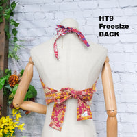 Kantha Boho Reversible Halter Top