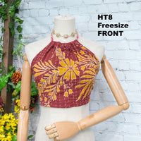 Kantha Bohemian  Reversible Halter Top
