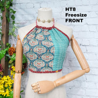 Kantha Bohemian  Reversible Halter Top