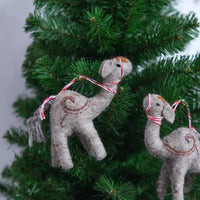 Handmade Felt Wool Camel Ornament