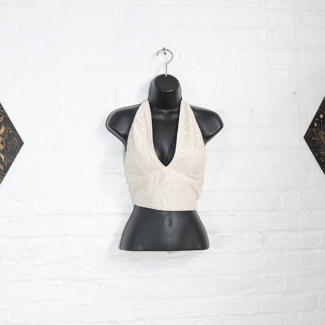 Cotton Boho Lace Reversible  Bralette