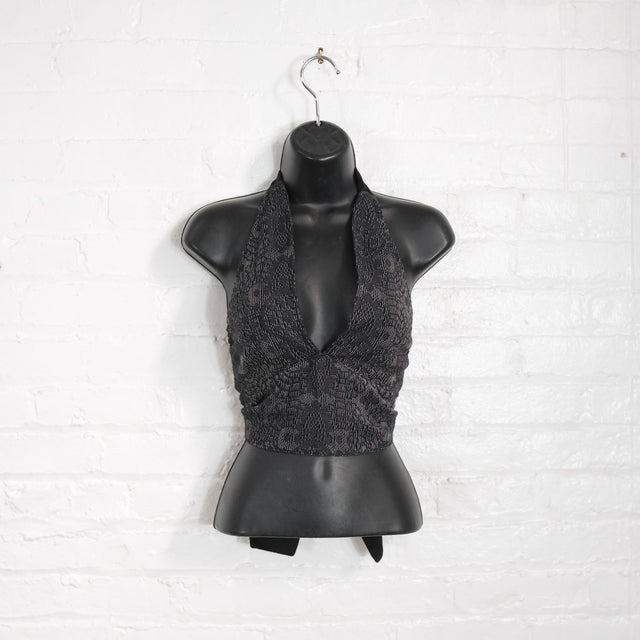 Cotton Boho Lace Reversible  Bralette