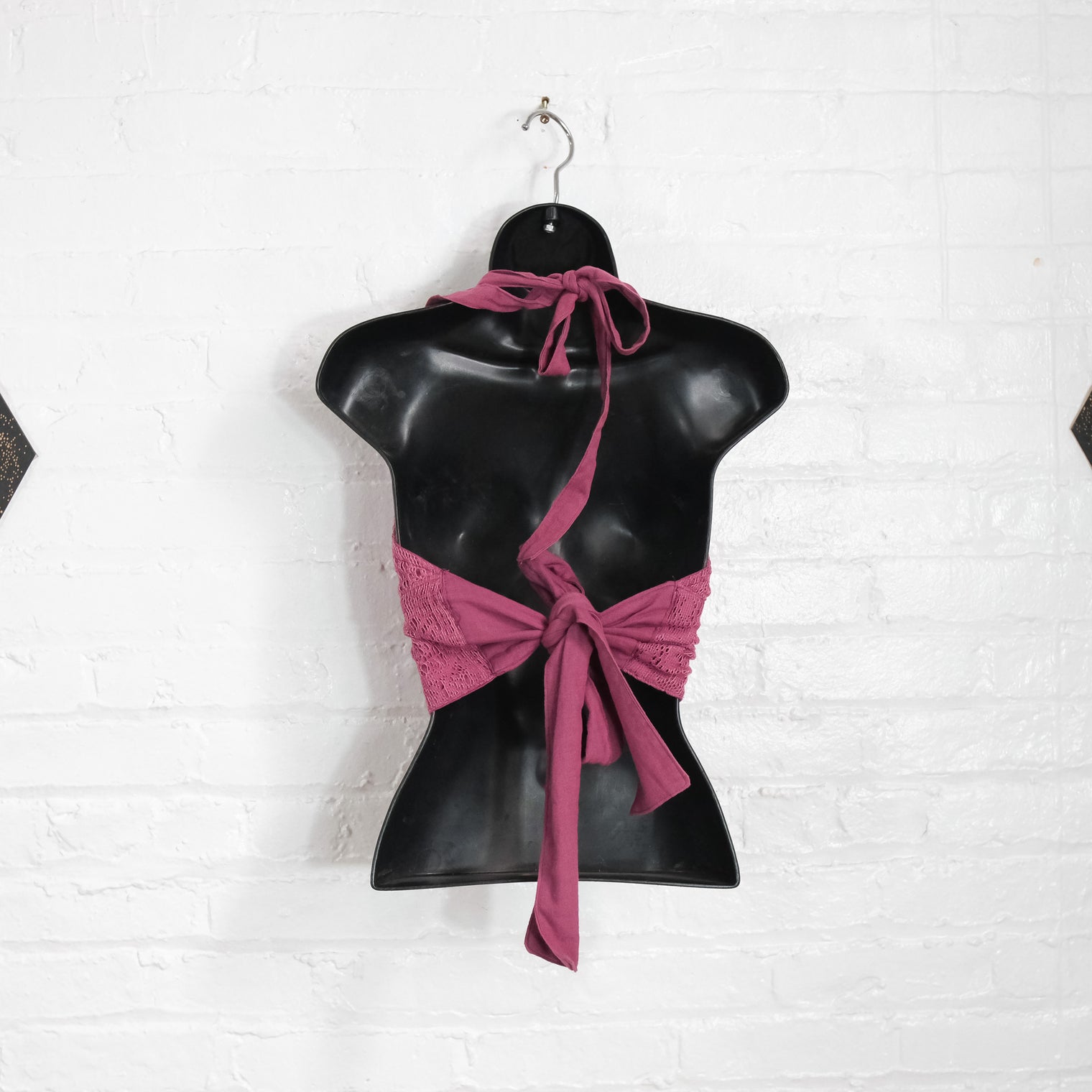 Cotton Boho Lace Reversible  Bralette