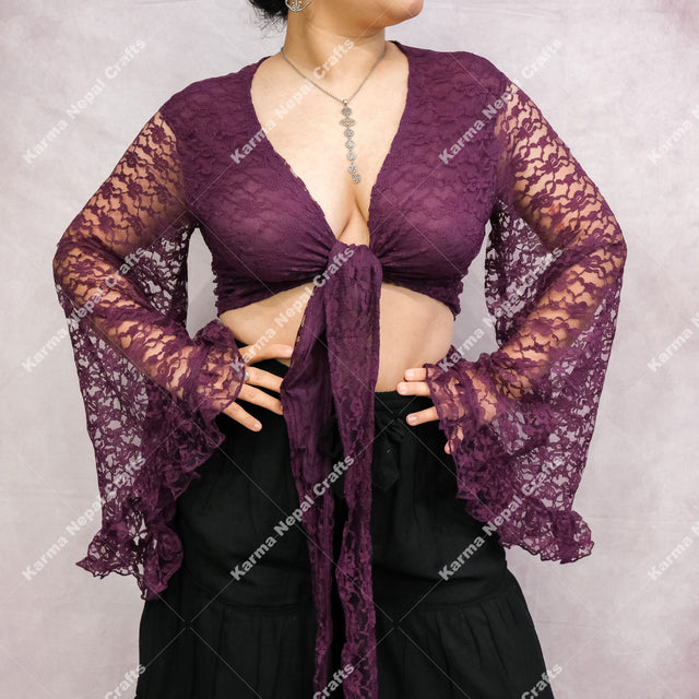 Mossy Dreams Lace Top