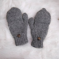 Handknit Convertible Mittens