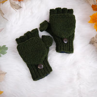 Handknit Convertible Mittens