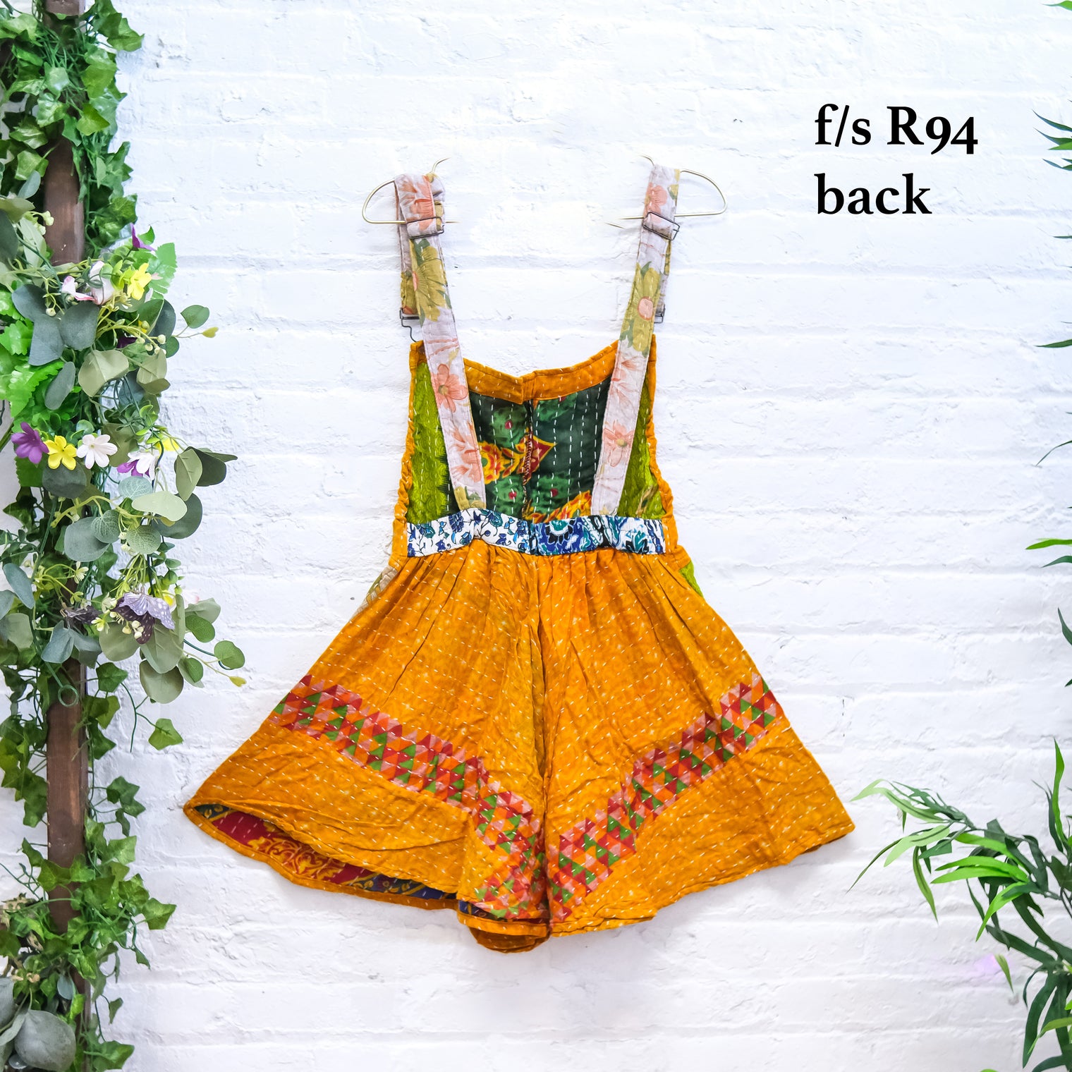 Kantha Bloom Romper