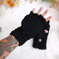 Handknit Convertible Mittens
