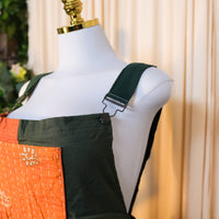 Kantha Patchwork Flowy Wide Leg Overalls