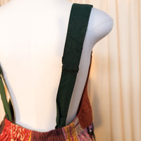 Kantha Patchwork Flowy Wide Leg Overalls