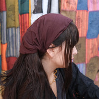 Solid Cotton Wide Headband