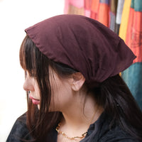 Solid Cotton Wide Headband