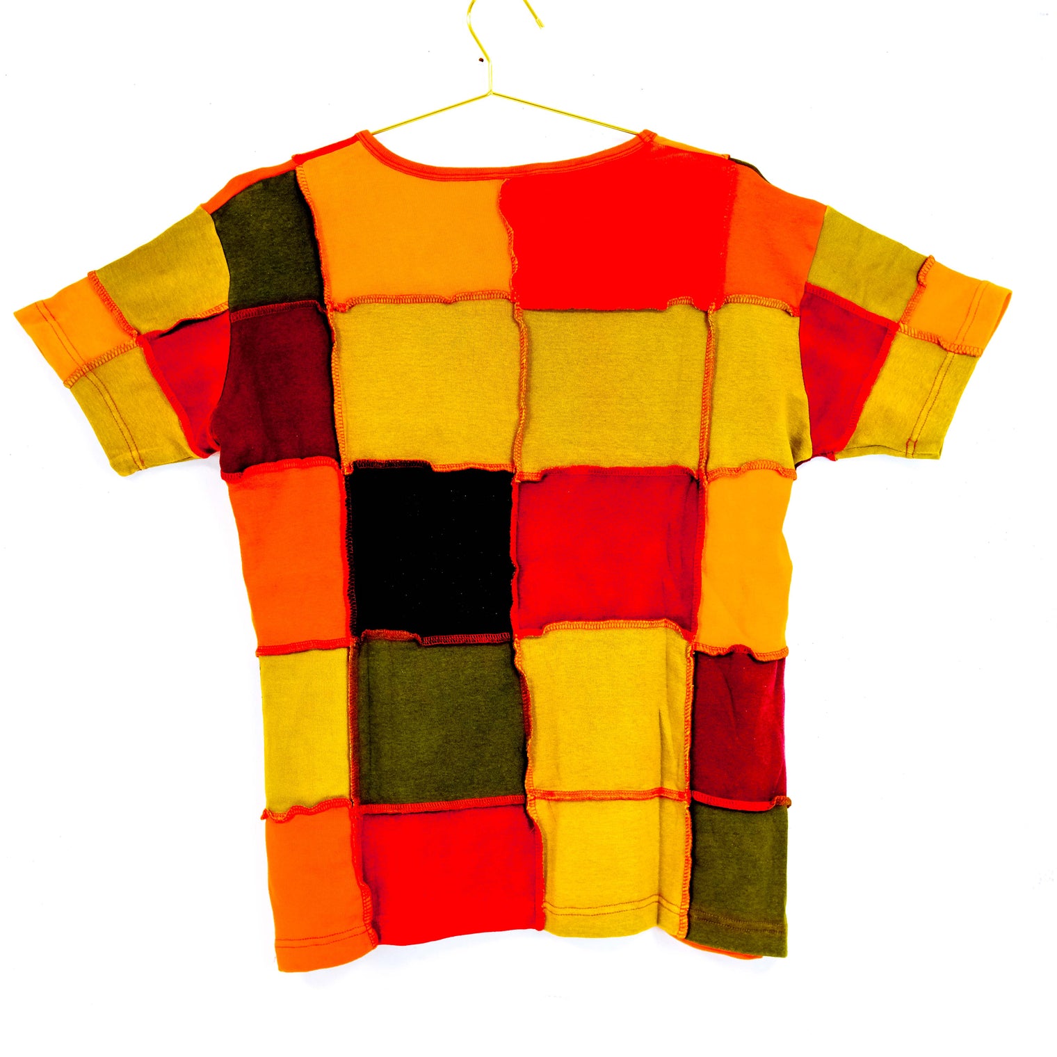 Patchwork Unisex Cotton Top