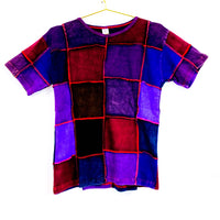 Patchwork Unisex Cotton Top