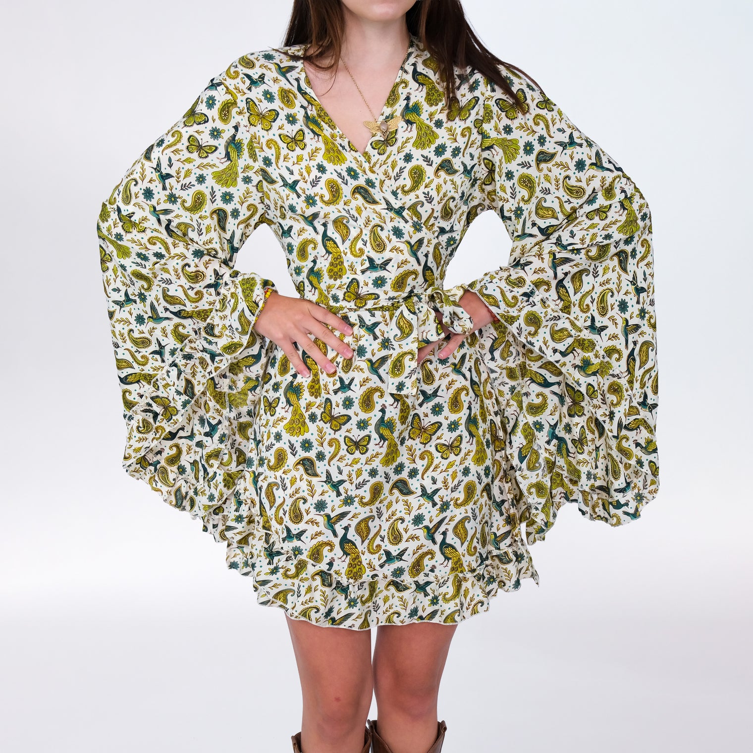 Fairy Meadow Wrap Dress