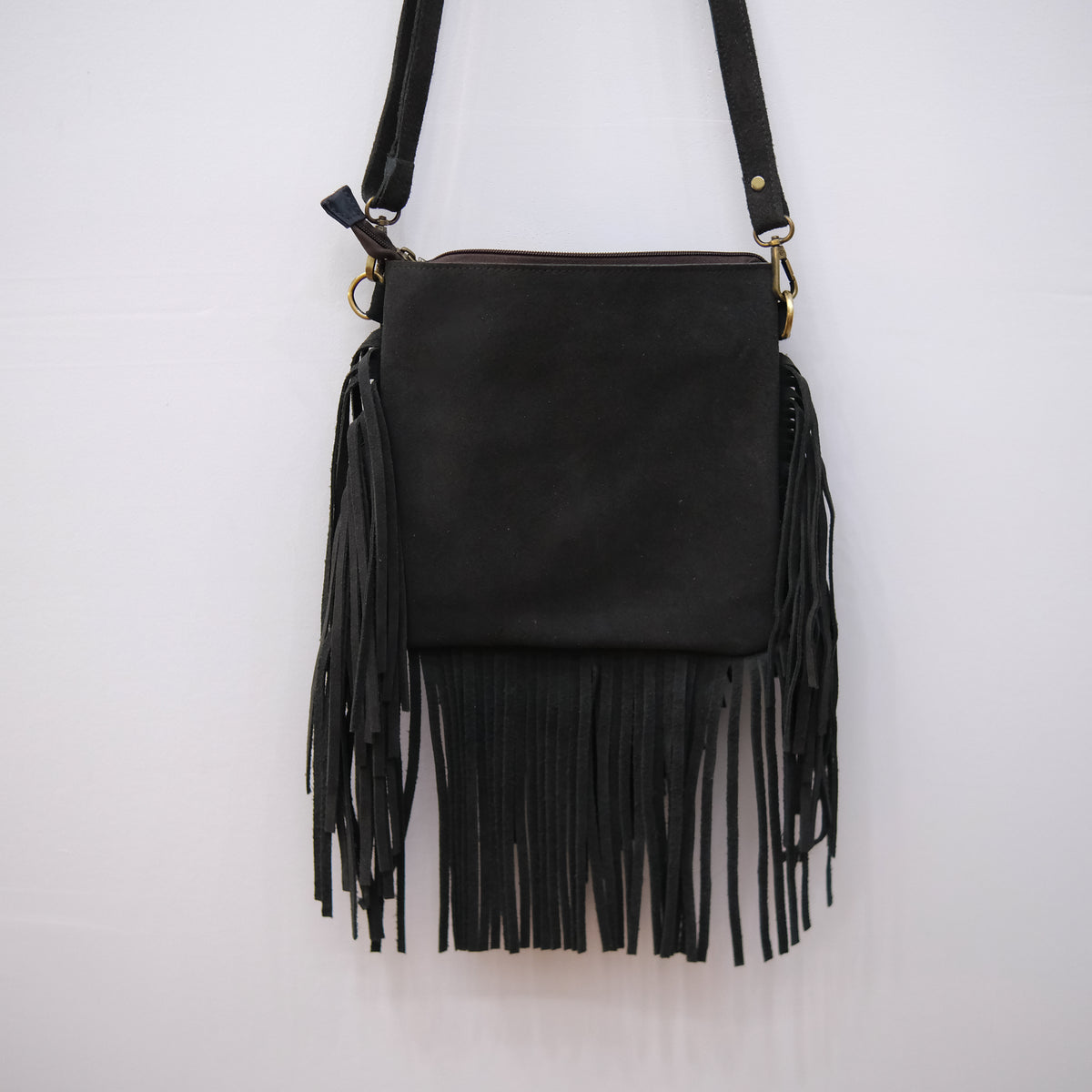 Wild Moon Fringe Crossbody Bag