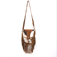 Desert Spirit One of a Kind Fringe Crossbody Bag