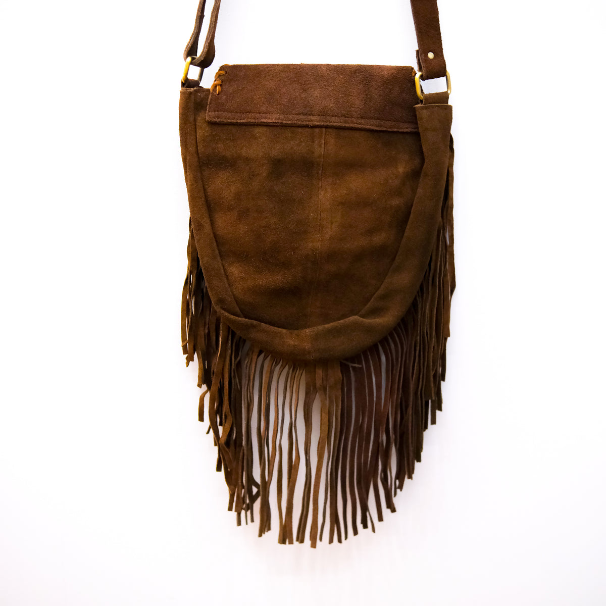 Desert Spirit One of a Kind Fringe Crossbody Bag
