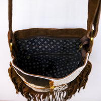Desert Spirit One of a Kind Fringe Crossbody Bag