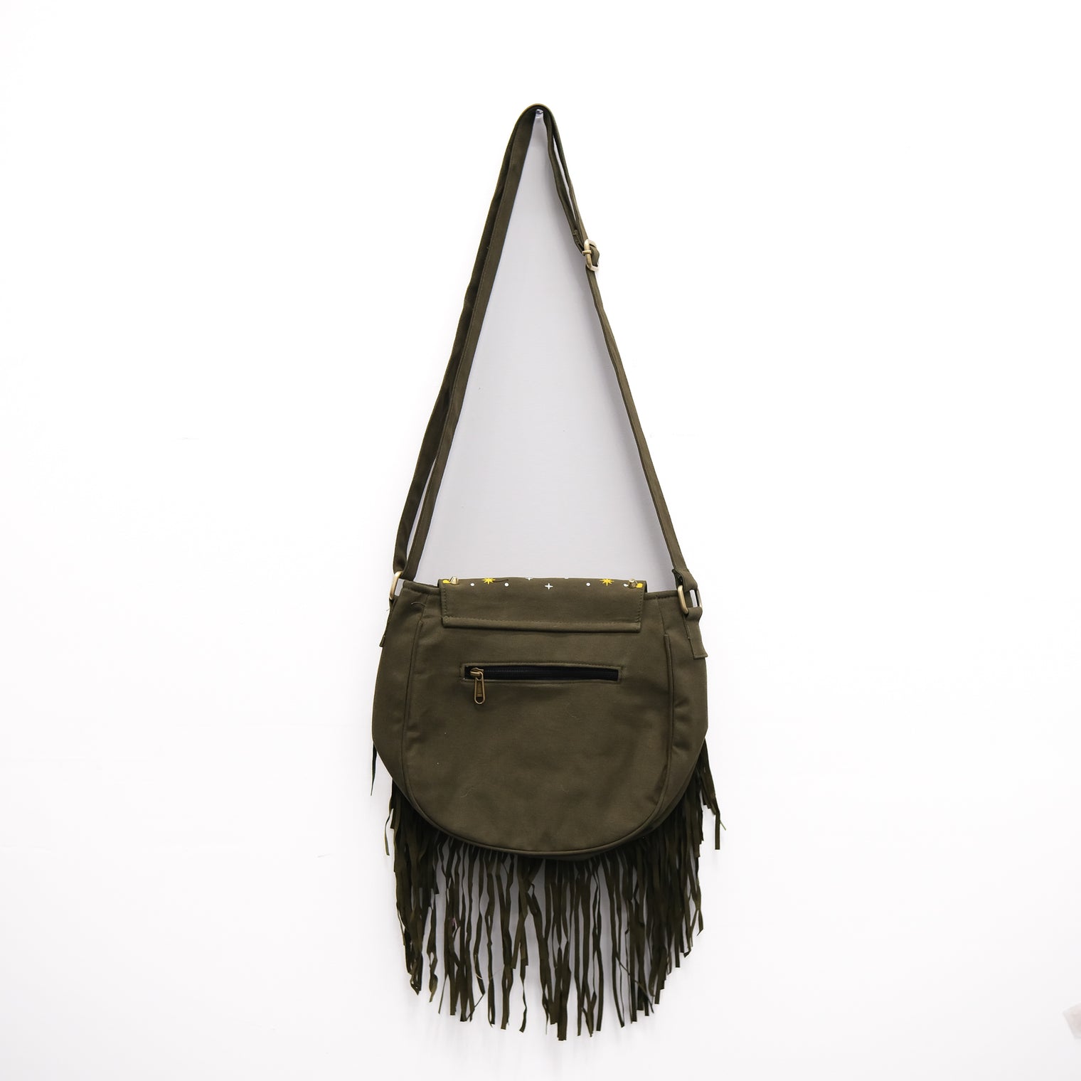 Solstice Fringe Sun Boho  Bag