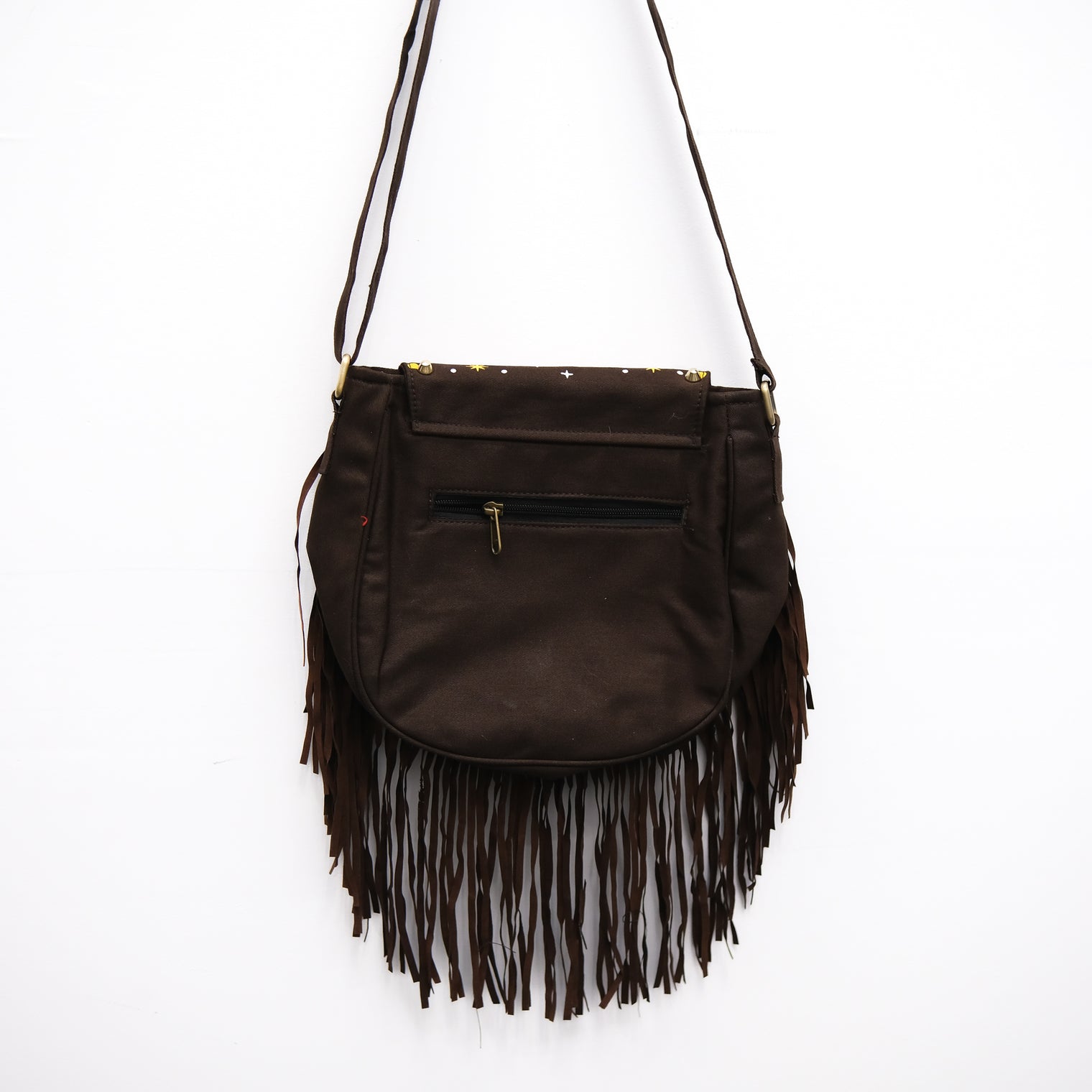 Solstice Fringe Sun Boho  Bag