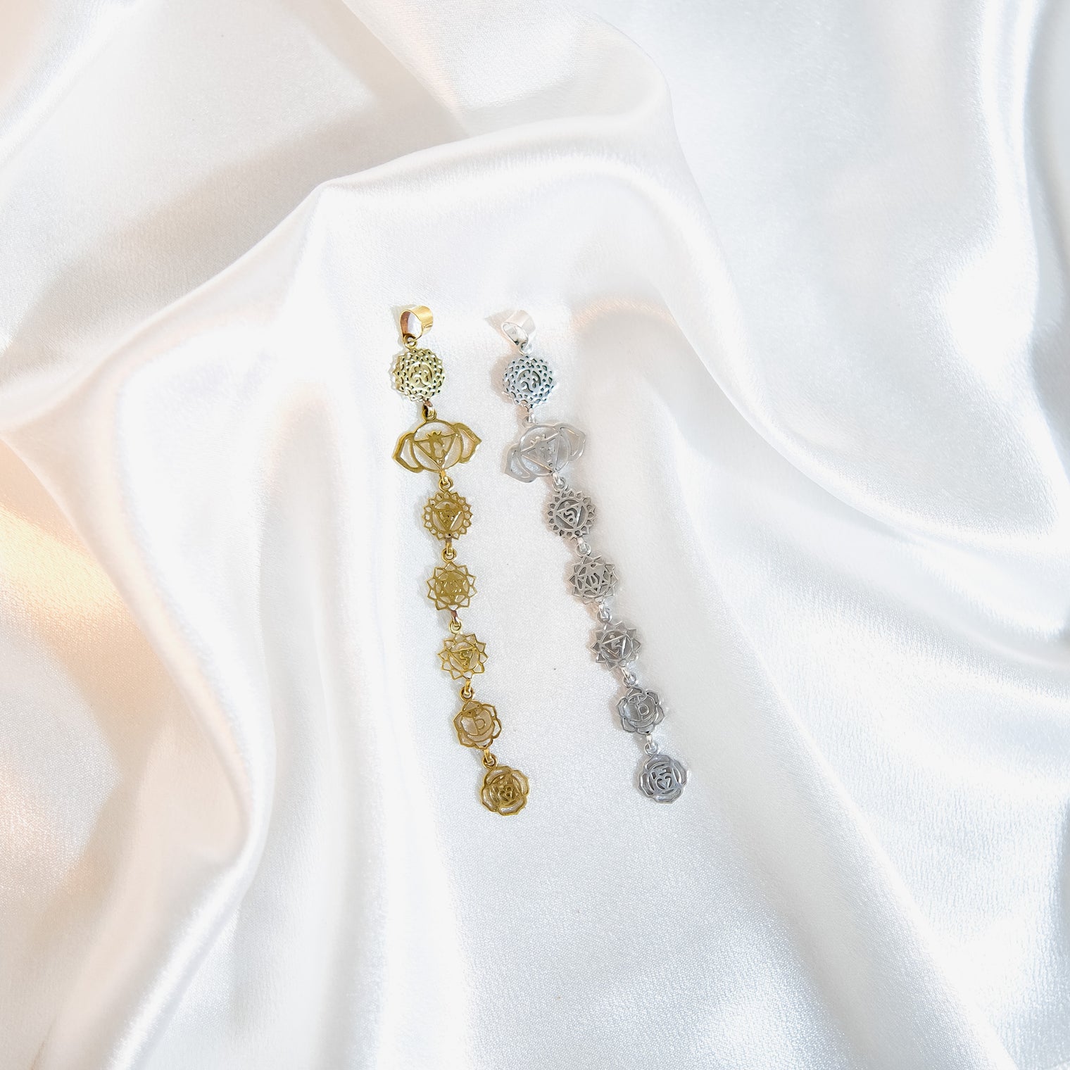 Seven Chakra Long Necklace