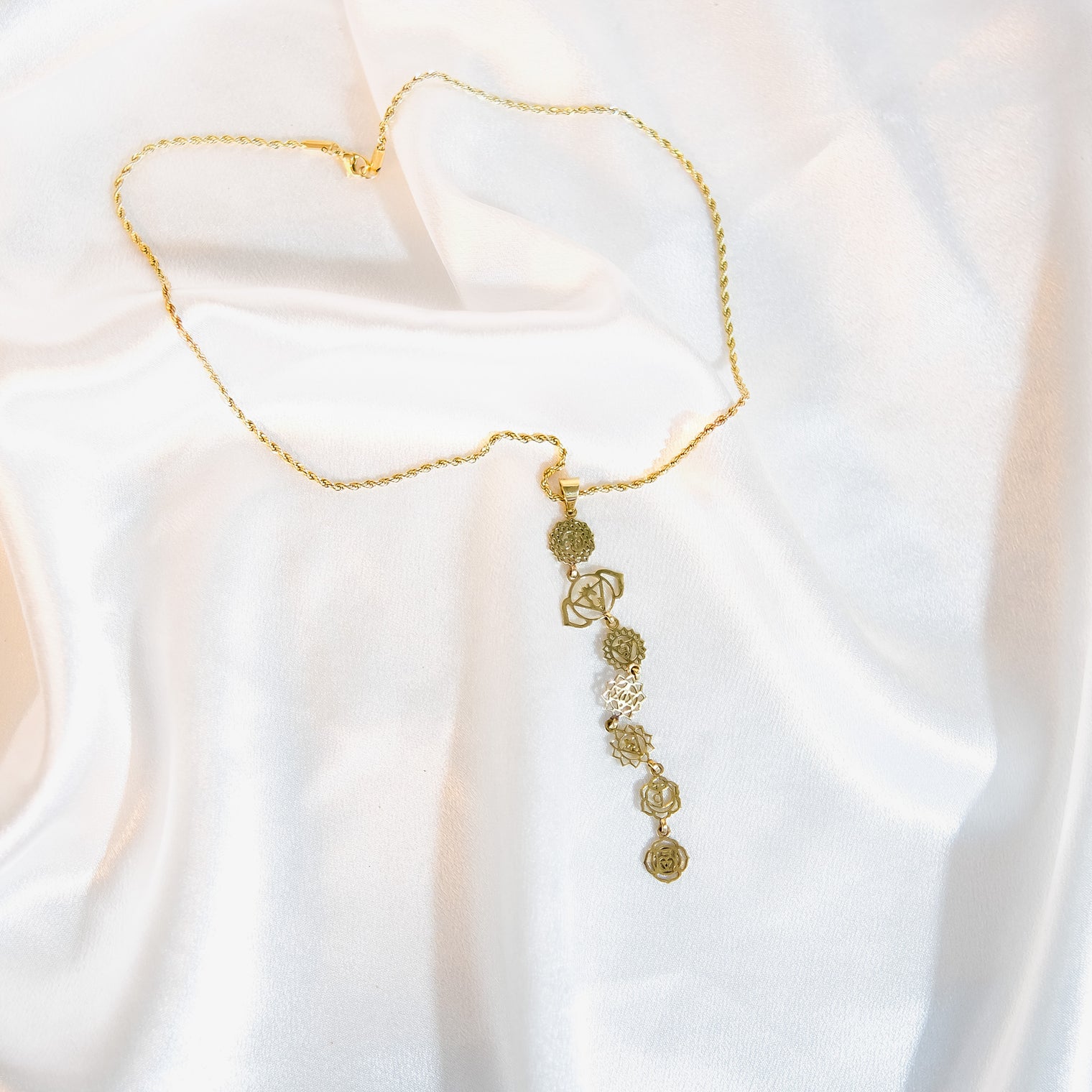 Seven Chakra Long Necklace