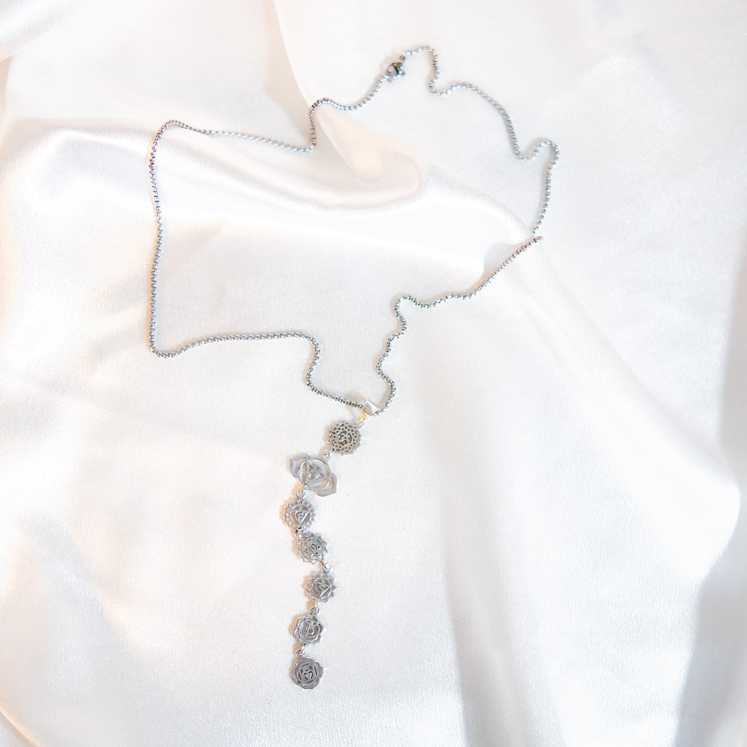 Seven Chakra Long Necklace