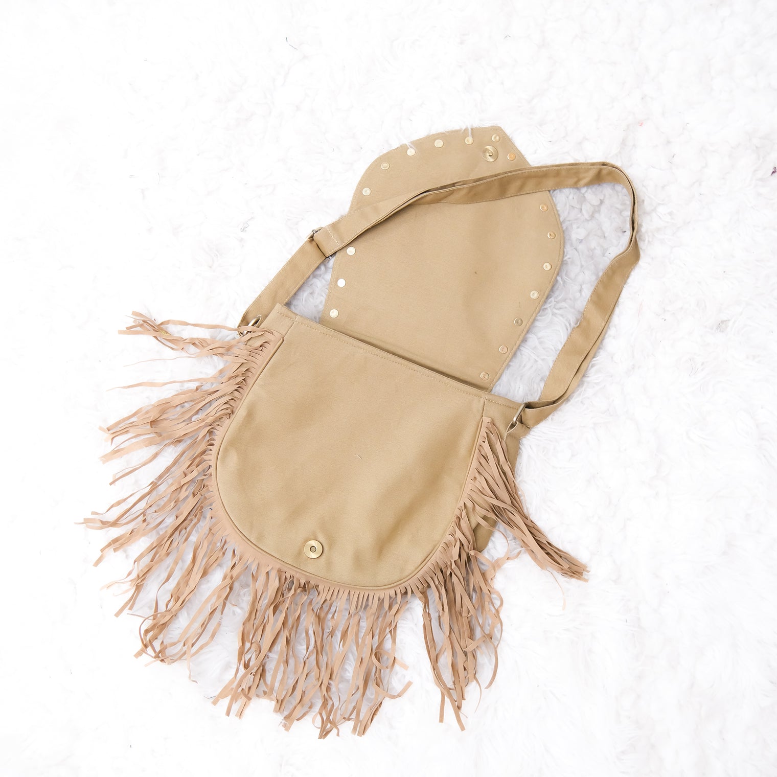Solstice Fringe Sun Boho  Bag