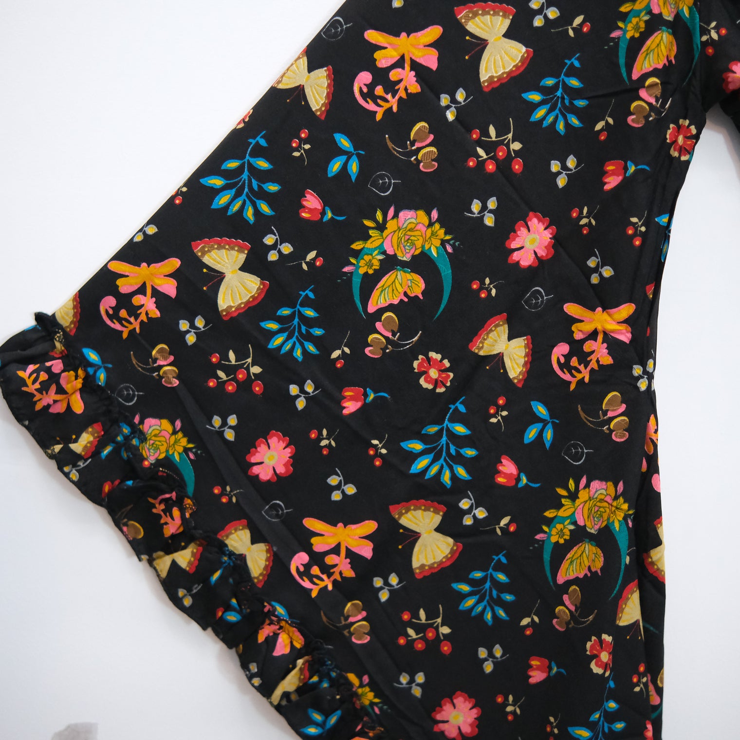 Fairy Garden Butterfly Wrap Top