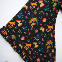 Fairy Garden Butterfly Wrap Top