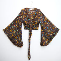 Fairy Garden Butterfly Wrap Top