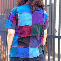 Patchwork Unisex Cotton Top