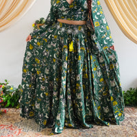 Luna Mystic Witchy Skirt and Bell Sleeve Top