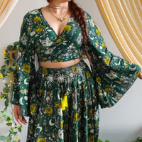 Luna Mystic Witchy Skirt and Bell Sleeve Top