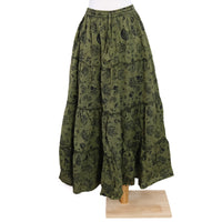 Enchanted Forest Mushroom Maxi Skirt
