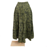 Enchanted Forest Mushroom Maxi Skirt
