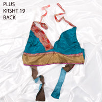 Reversible Sari Boho  Bralette