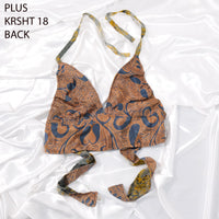 Reversible Sari Boho  Bralette