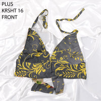 Reversible Sari Boho  Bralette