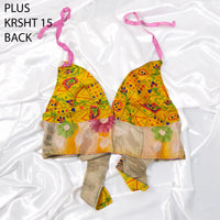 One of a Kind Sari Boho Bralette