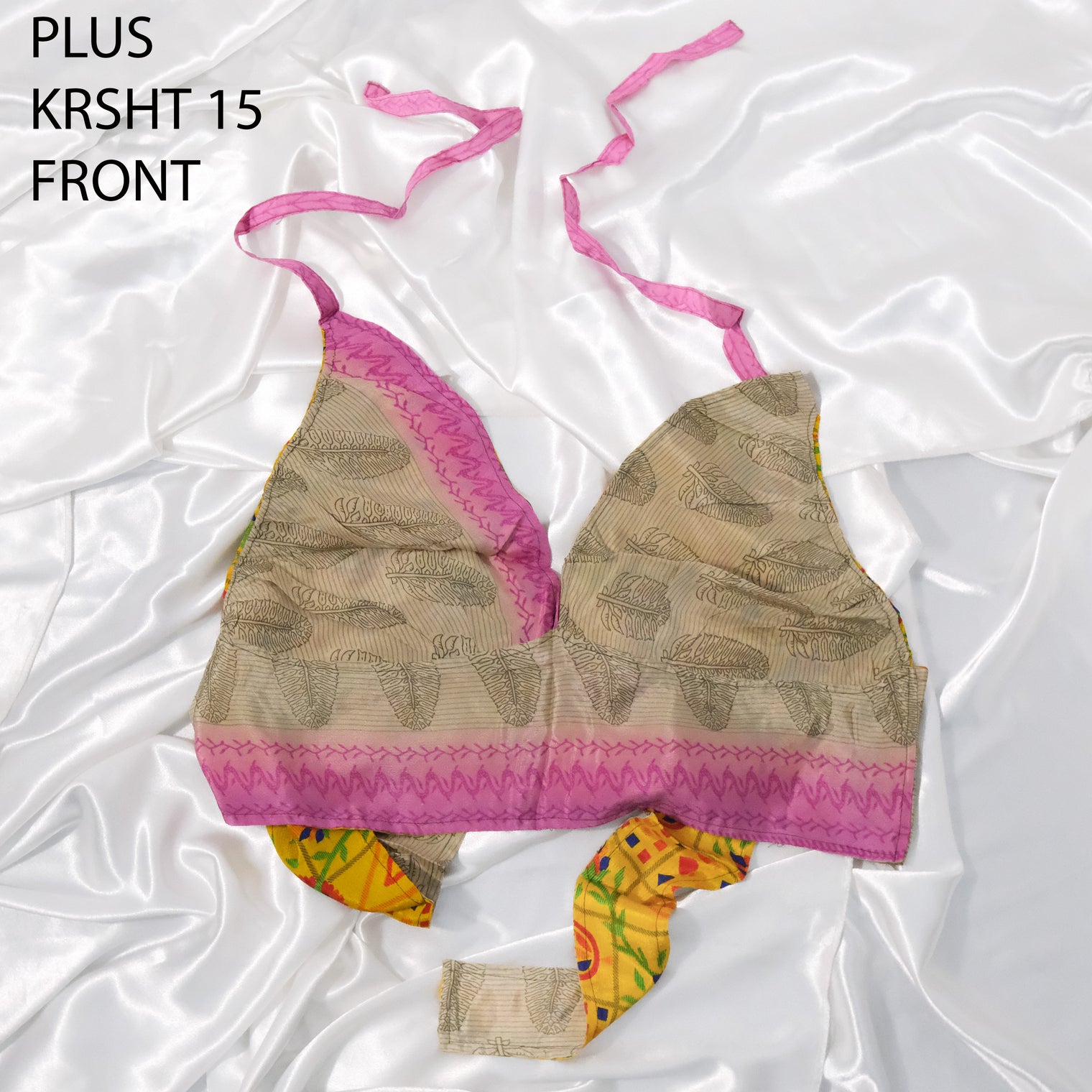 One of a Kind Sari Boho Bralette