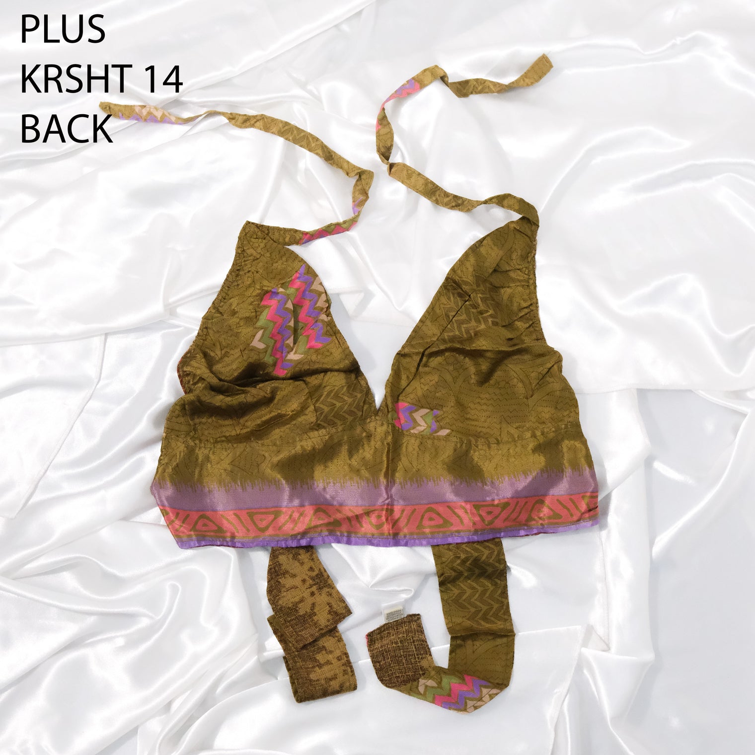 One of a Kind Sari Boho Bralette
